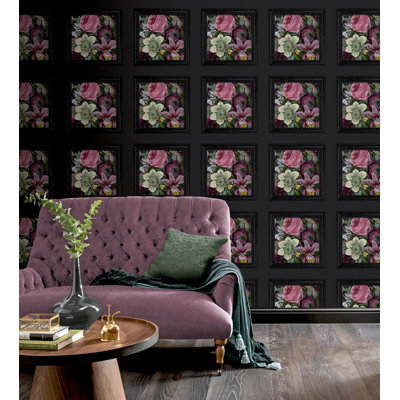 Panneau mural L 33 pi x l 21 po Stately Bouquet