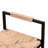 Stylish Water Hyacinth Woven Bar Stools With Iron Frame And Cushioned Seat For Home And Office-1271978323