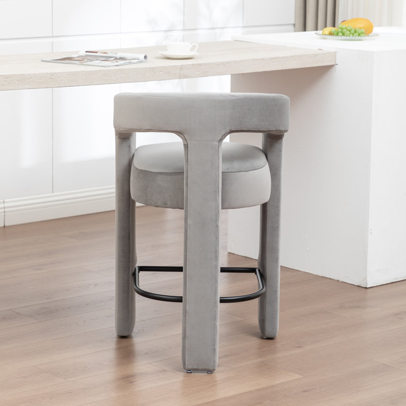Tabouret de comptoir, Gris