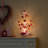21"H Lighted Valentine's Pink Heart Table Tree