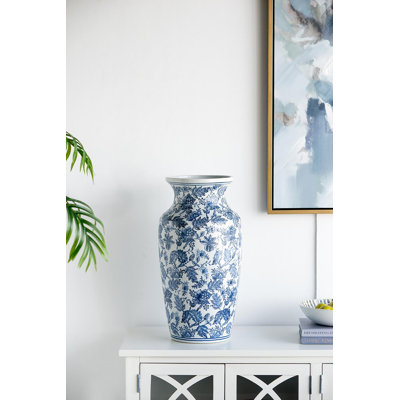 D12x24 "Vase de table en porcelaine Langham