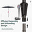  Parasol d'extérieur 90 po-552600544