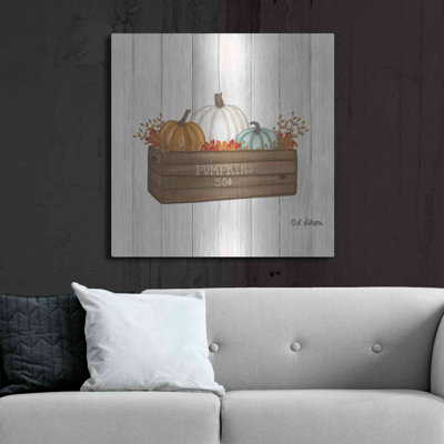 «Pumpkins In Box» par Lisa Larson