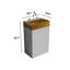 Meuble-lavabo en marbre avec lavabo en céramique-113448664