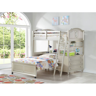 Anette Kids Twin Bunk Bed