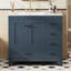 Meuble-lavabo 36 po avec lavabo en céramique 36 po, armoire de rangement abondante, 2 portes à fermeture douce et 5 tiroirs