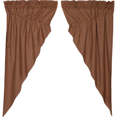Medomak 100% Cotton Room Darkening Curtain Panel Pair