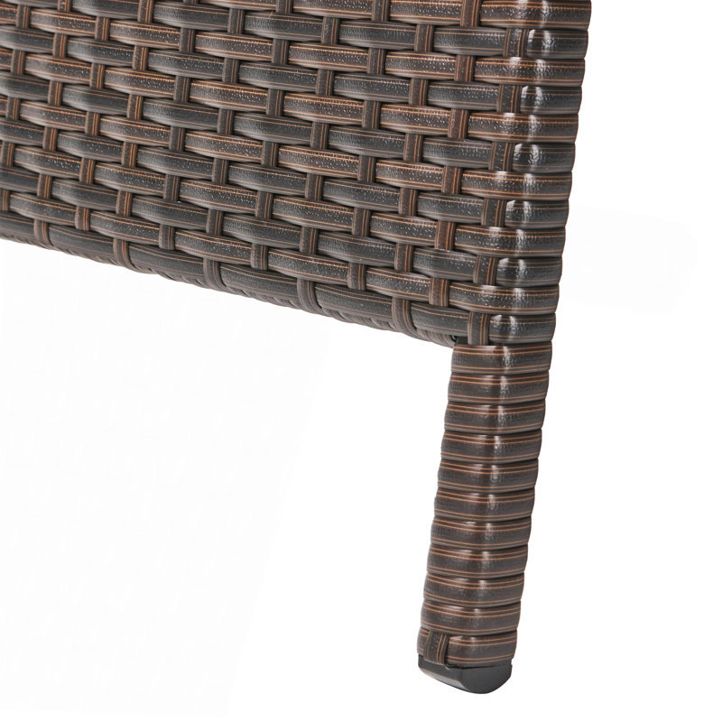 TABLE EN PE, Brun multi