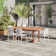 Square 6 - Person 71" Long Dining Table