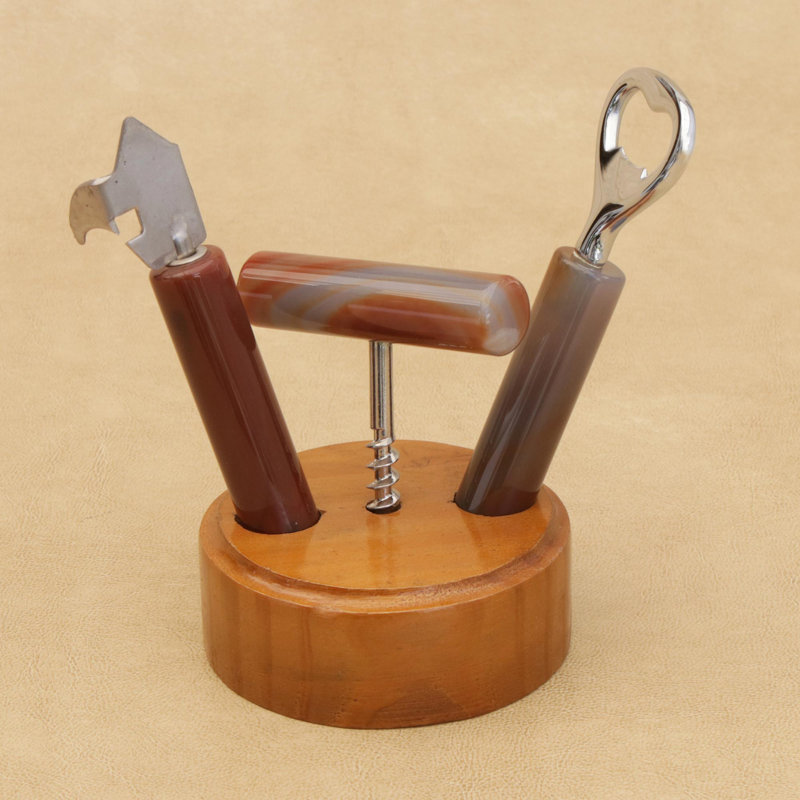 Wood Bar Tool Set