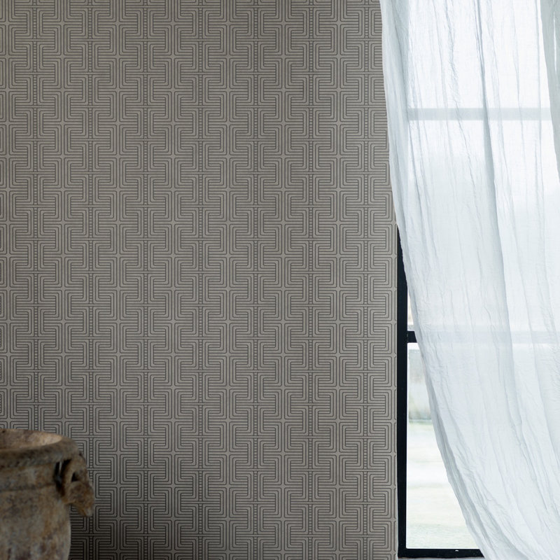 Boråstapeter Geo Tribe Wallpaper, Brown