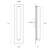 Tubo Slim LED Flush Mounted Sconce-27093407-27093404
