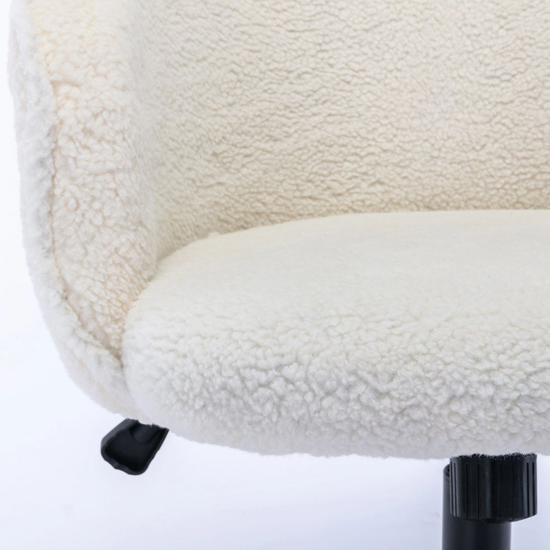 Harijs Faux Fur Task Chair