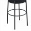 Ensemble de 2 tabourets de bar hauts rembourrés de 30 po de hauteur, de sièges contemporains pour adultes et de tabourets robustes pour la cuisine