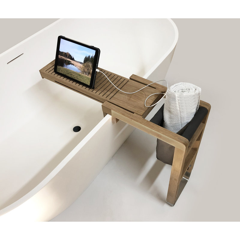 Andrzejewski Bamboo Bath Caddy