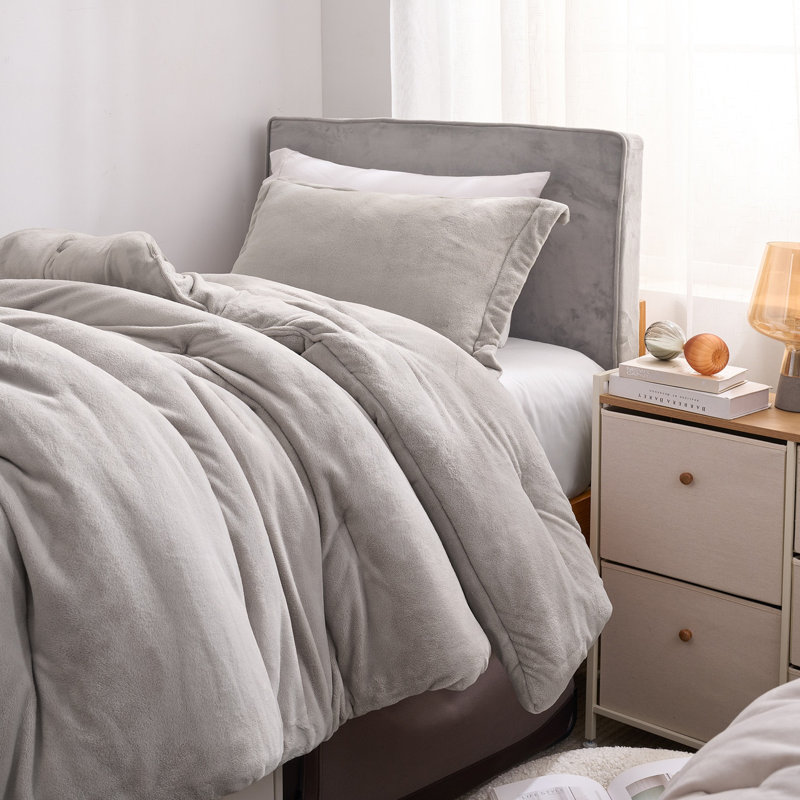 Love Thick® - Plush Coma Inducer® Comforter Set - Oyster Gray, Twin XL