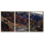 «Gorge Of The Petite Creuse» par Monet, reproduction sur toile 3 pièces-1001230921-1001230927