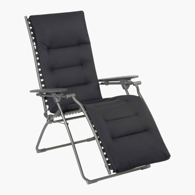 Musielak Outdoor Rust-Resistant Metal Chaise Lounge , Cushion Included