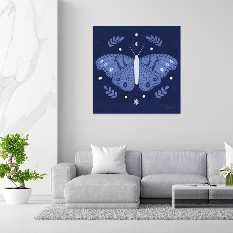 Simply Butterflies I by Cheryl Warrick - Print, 121.92 cm H x 121.92 cm W