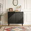 Armoire d'appoint moderne et minimaliste avec tablettes réglables-2025102714