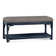 Summer Retreat Wicker Shelf Storage Bench