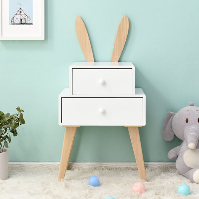 Rogue 2 Drawer Nightstand