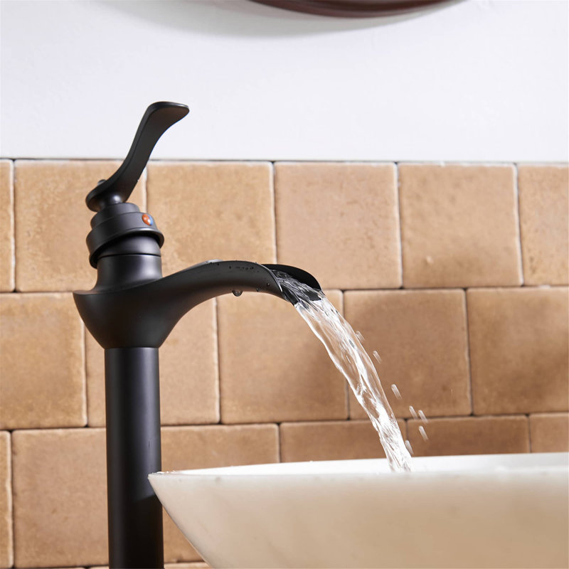 Vessel Sink Faucet Single-handle Bathroom Faucet with Drain Assembly