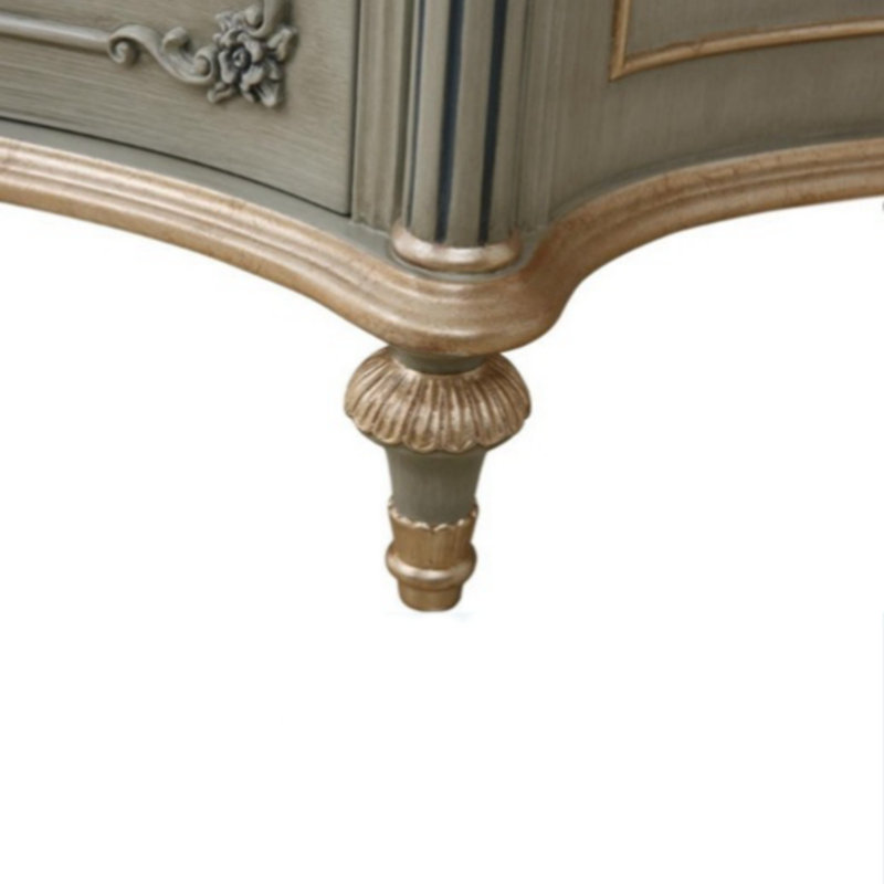 Commode d'appoint en bois massif