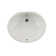 Cahaba 17'' Vitreous China Oval Bathroom Sink with Overflow