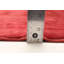 Tapis rose foncé en laine noué à la main de conception unique 2 pi 7 po x 9 pi 5 po