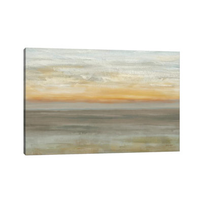 Grey Horizon by Cynthia Coulter - Wrapped Canvas Painting