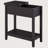 End Table, Narrow Side Table With Flip Top, Storage Cabinet, Bottom Shelf For Living Room