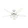 Builder Plus 52"  5 - Blade Standard Ceiling Fan with Pull Chain and Light Kit Included
