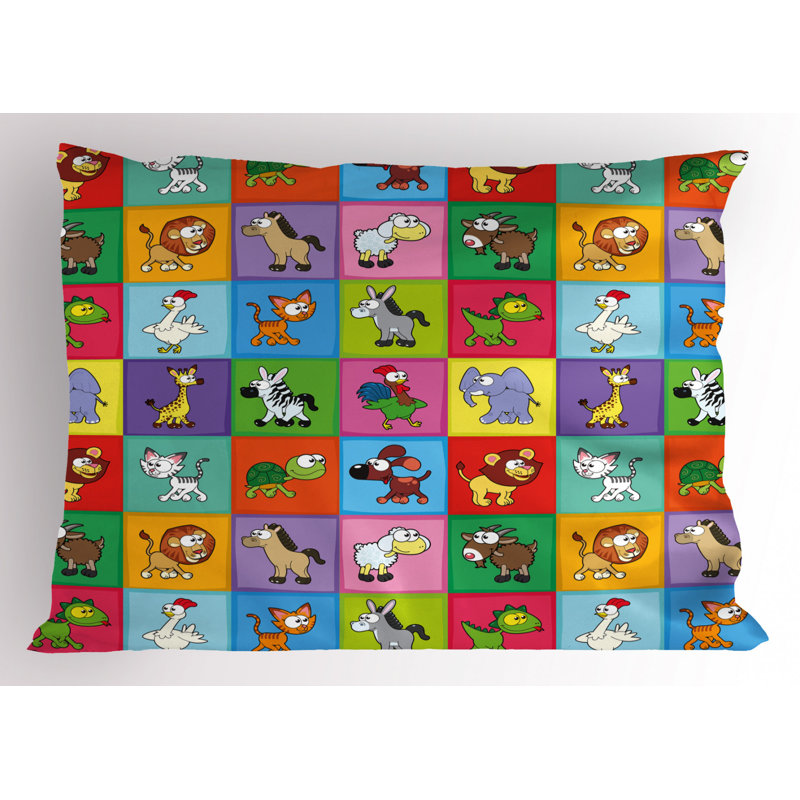 Nursery Polyester Sham Set, Twin