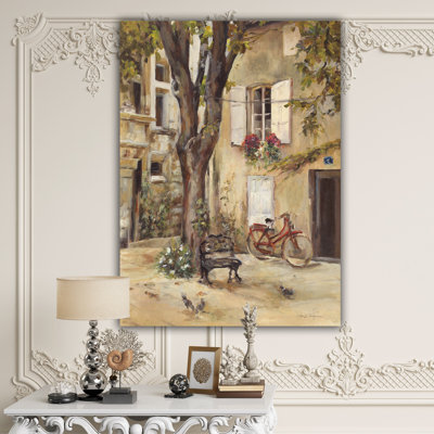 Provence French Village I - Reproduction d'art sur toile tendue
