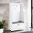Buck II White High Gloss Finish Hall Tree