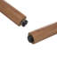 Tabourets modernes avec dossier en rotin et structure en bois Emington-574172684-574172685
