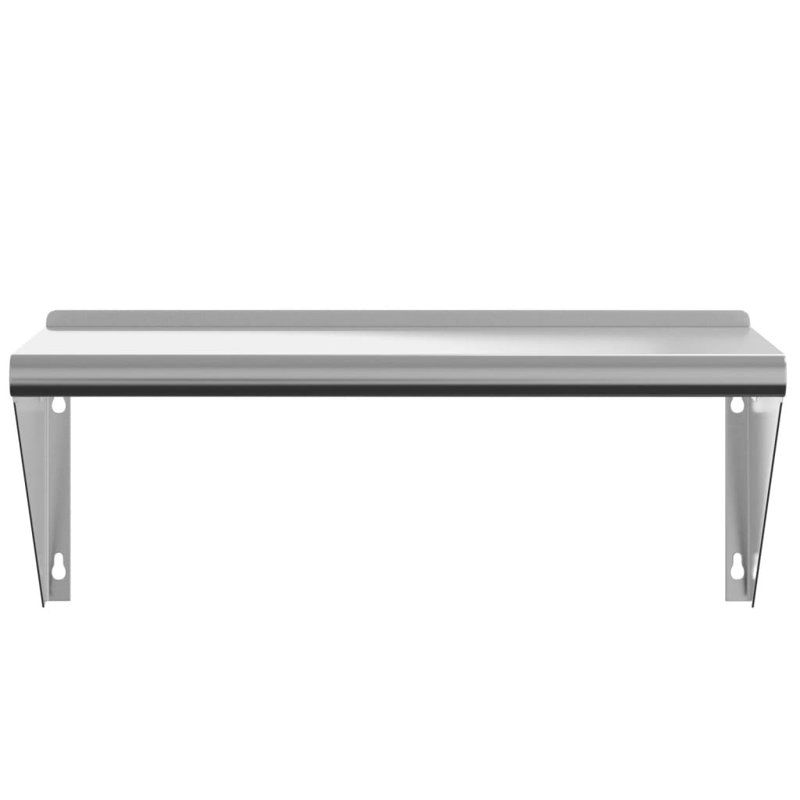 Annakate Stainless Steel Bracket Shelf, 31cm H x 75cm W x 30cm