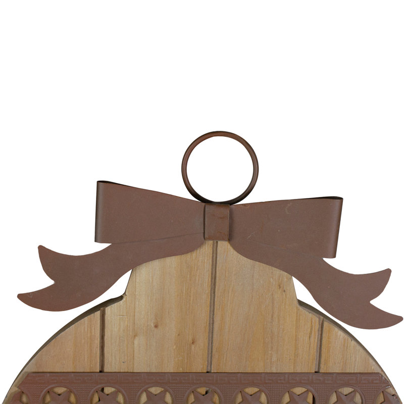 Rustic JOY Christmas Ornament Wall Sign - 17.25"