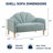 Billijo Solid and Manufactured Wood Standard Loveseat-492283198-492363494