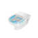 Duravit No.1 1.28 GPF (Water Efficient) Elongated Wall Mounted Toilet with High Efficiency Flush (Seat Not Included)