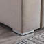 Canapé modulaire en tissu de lin