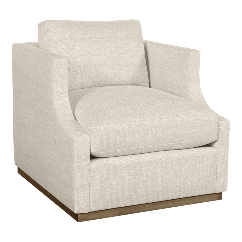 Thom Filicia Home Armchair, Tommy Flax Crypton® Performance Fabric, Navajo