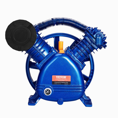 Tête de pompe à compresseur d'air 5,5 CV 5,75 CFP @ 90PSI, pompe à piston à 2 cylindres