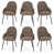 Dark Brown Linen