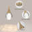 Delacerda 1 - Light Gold LED Single Pendant