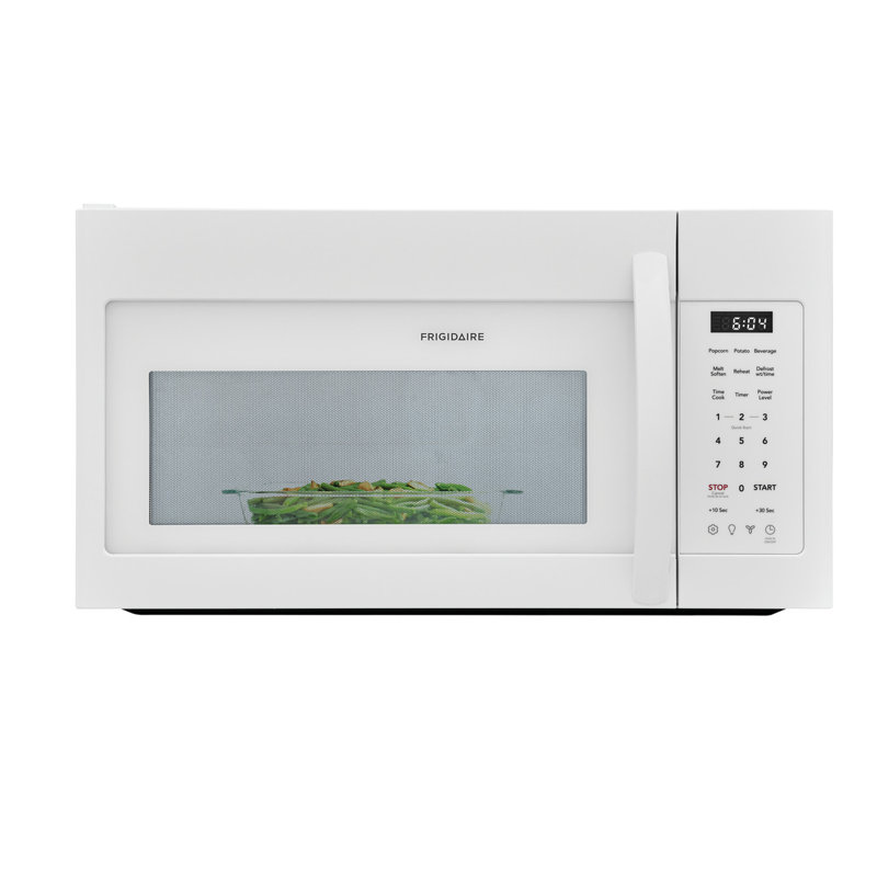Frigidaire 29.88" 1.8 cu ft. 1500 - Watt Covertible Over-The-Range Microwave, White