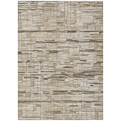 Machine Washable Indoor/Outdoor Chantille ACN2988 Modern Rug