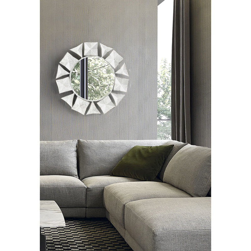 Newport Metal Flat Wall Mirror