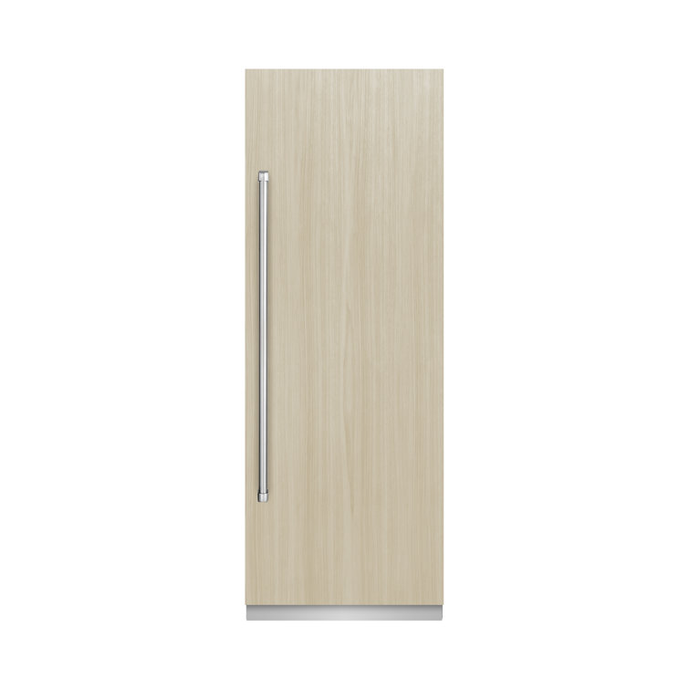 ZLINE 30 in. 16.7 cu. ft. Panel Ready Column Refrigerator with Graphite Gray Interior